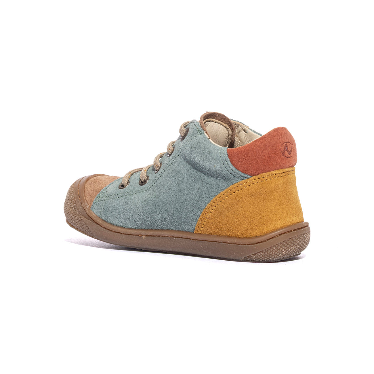 NATURINO 0012015282.17.1D57 BROWN SAGE ZUCCA Sneakers Bambino 
