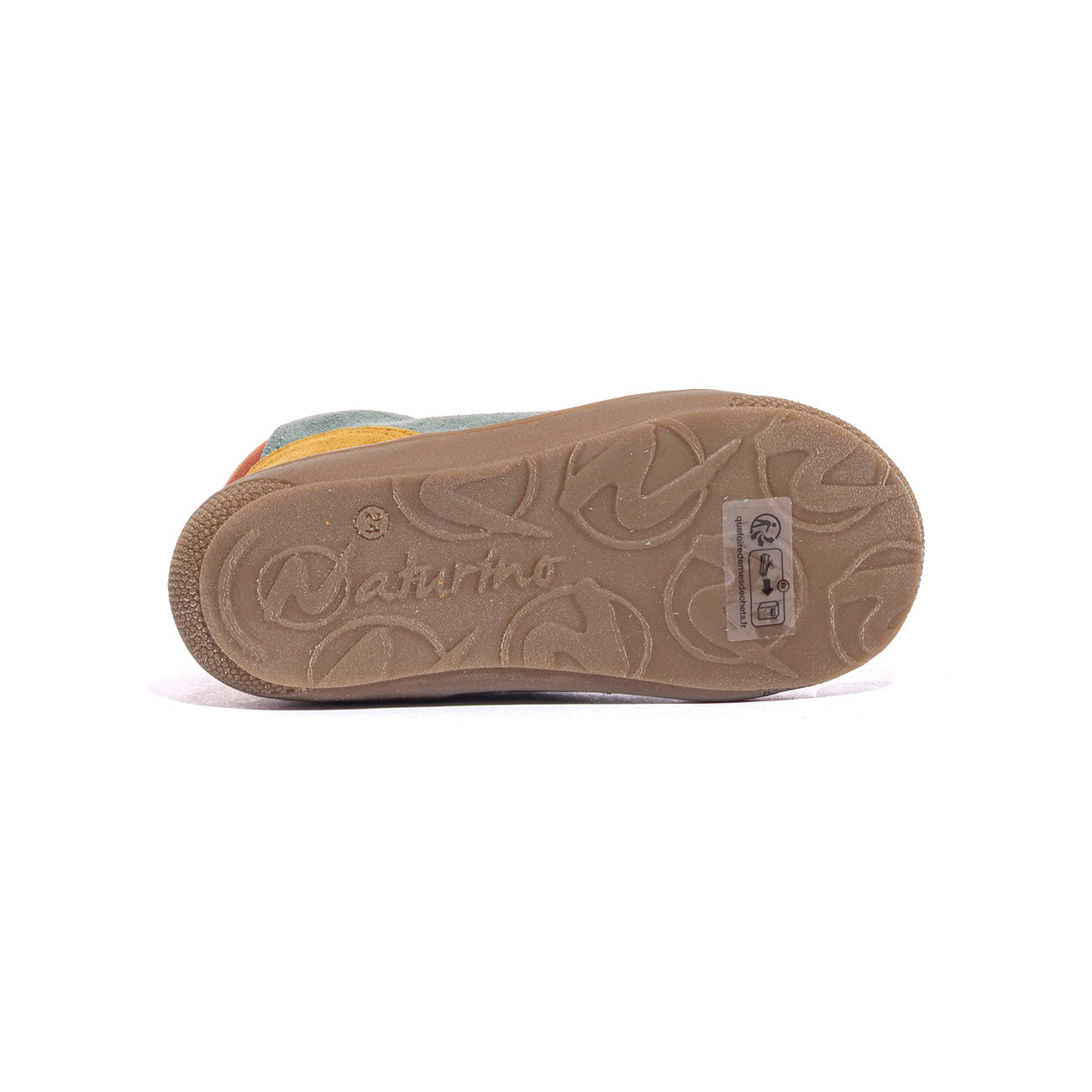 NATURINO 0012015282.17.1D57 BROWN SAGE ZUCCA Sneakers Bambino 
