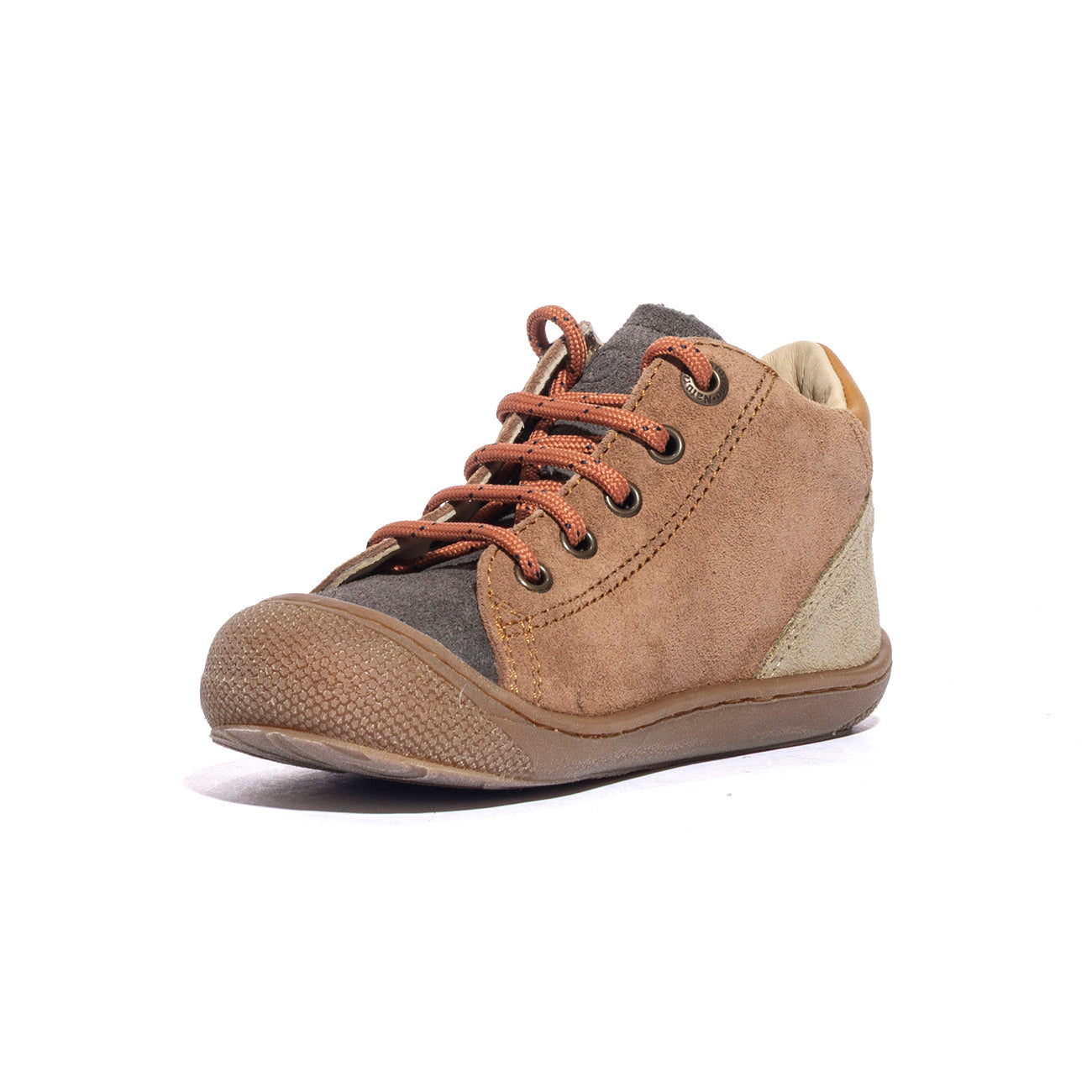 NATURINO 0012015282.30.1B09 ANTRACITE BROWN STONE Sneakers Bambino 