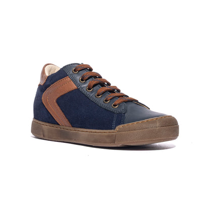 NATURINO 0012015412.01.2C57 NAVY CUOIO Sneakers Bambino 
