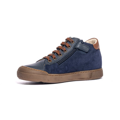 NATURINO 0012015412.01.2C57 NAVY CUOIO Sneakers Bambino 