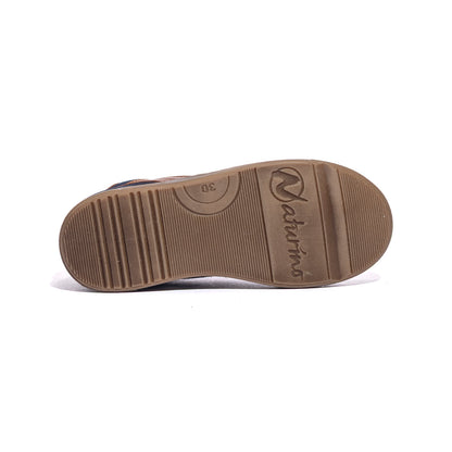 NATURINO 0012015412.01.2C57 NAVY CUOIO Sneakers Bambino 
