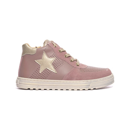NATURINO 0012016147.02.1M35 ROSE PLATINUM Sneakers Bambina 
