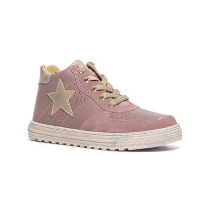NATURINO 0012016147.02.1M35 ROSE PLATINUM Sneakers Bambina 