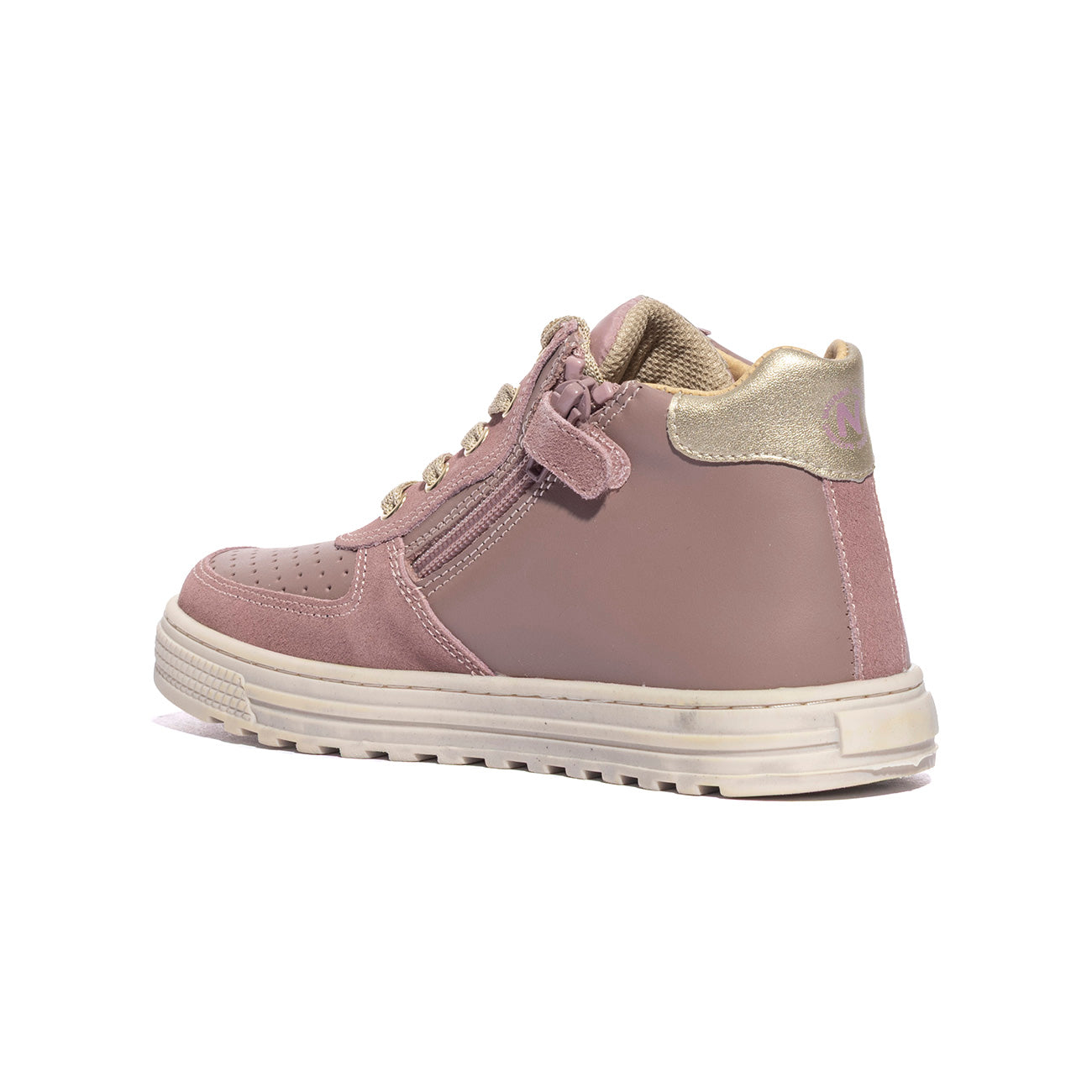 NATURINO 0012016147.02.1M35 ROSE PLATINUM Sneakers Bambina 