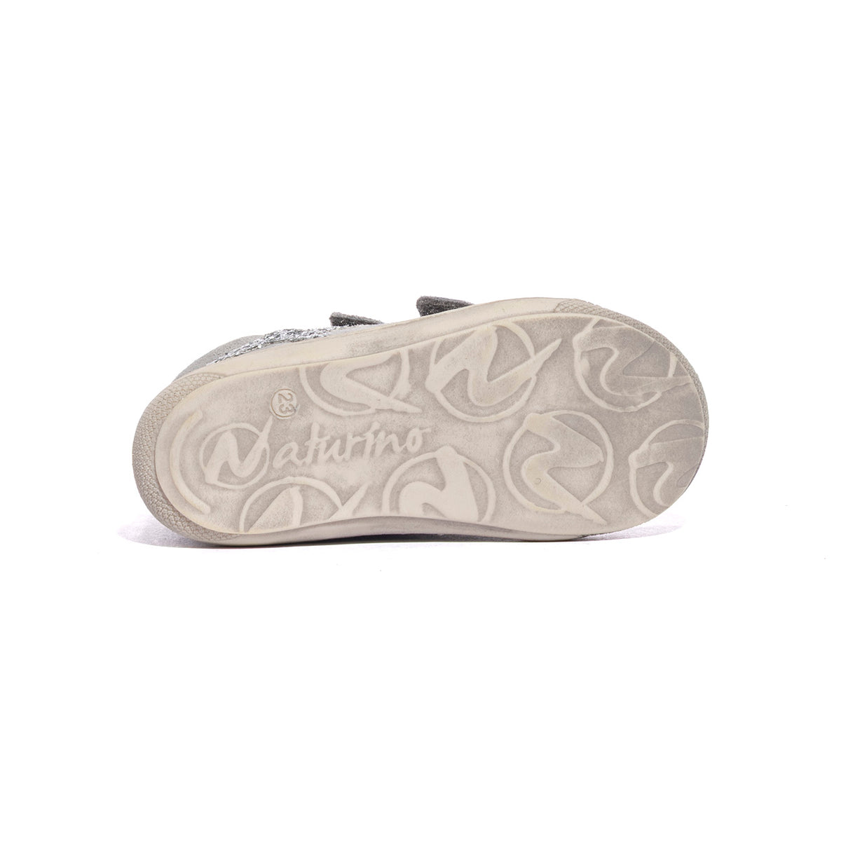 NATURINO 0012016590.05.1B24 GREY SILVER Sneakers Bambina 