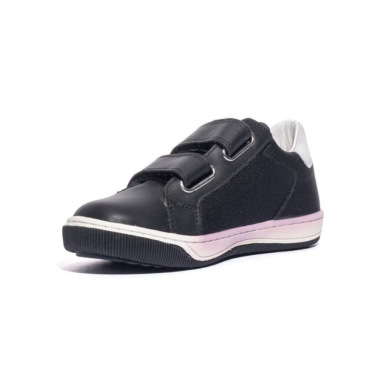 NATURINO 0012017091.02.1A06 BLACK WHITE Sneakers Bambino 