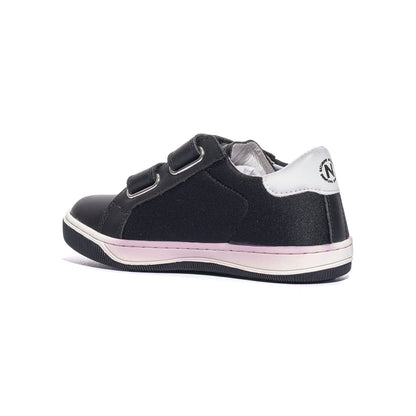 NATURINO 0012017091.02.1A06 BLACK WHITE Sneakers Bambino 