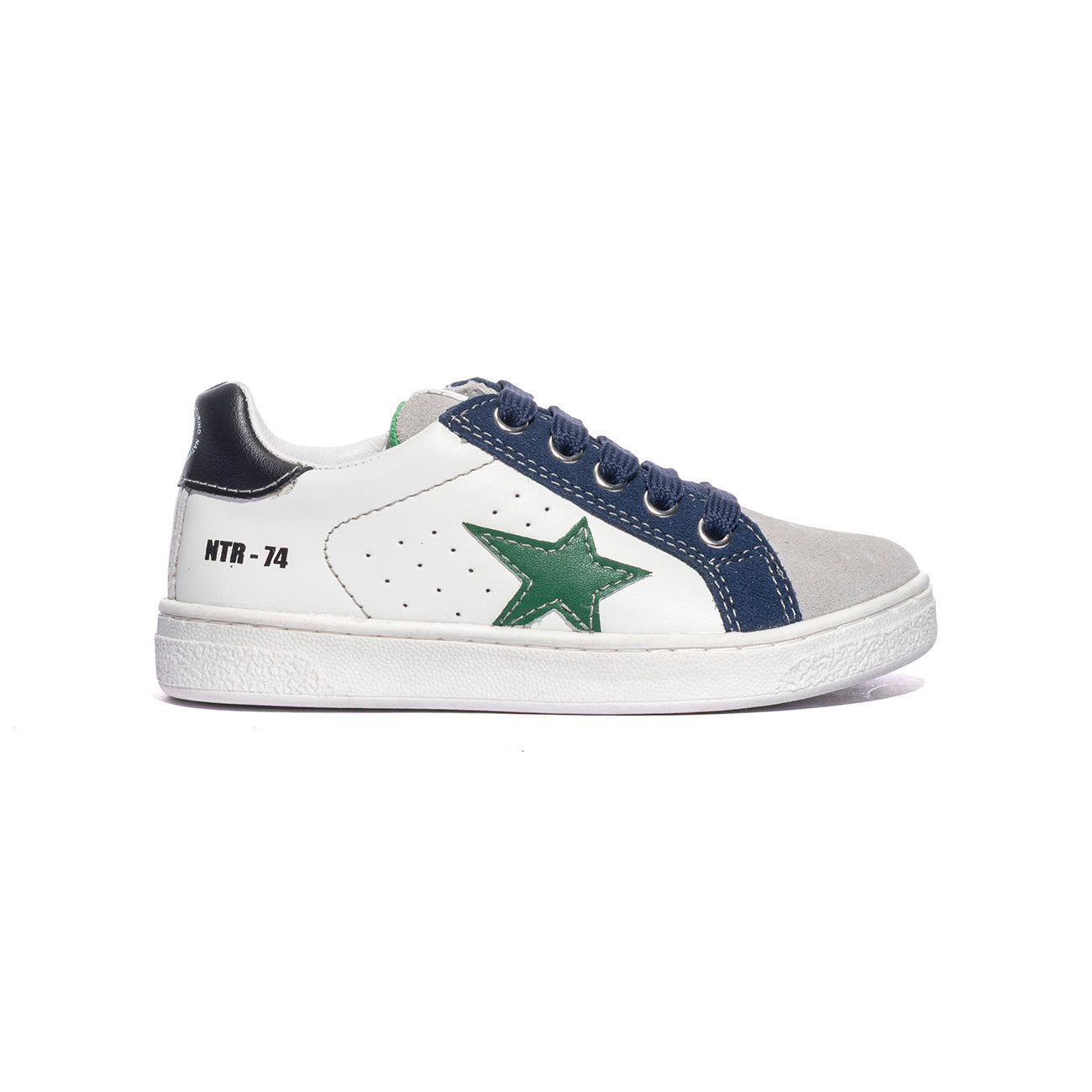 NATURINO 0012017502.05.1N94 WHITE GREY AZURE Sneakers Bambino 