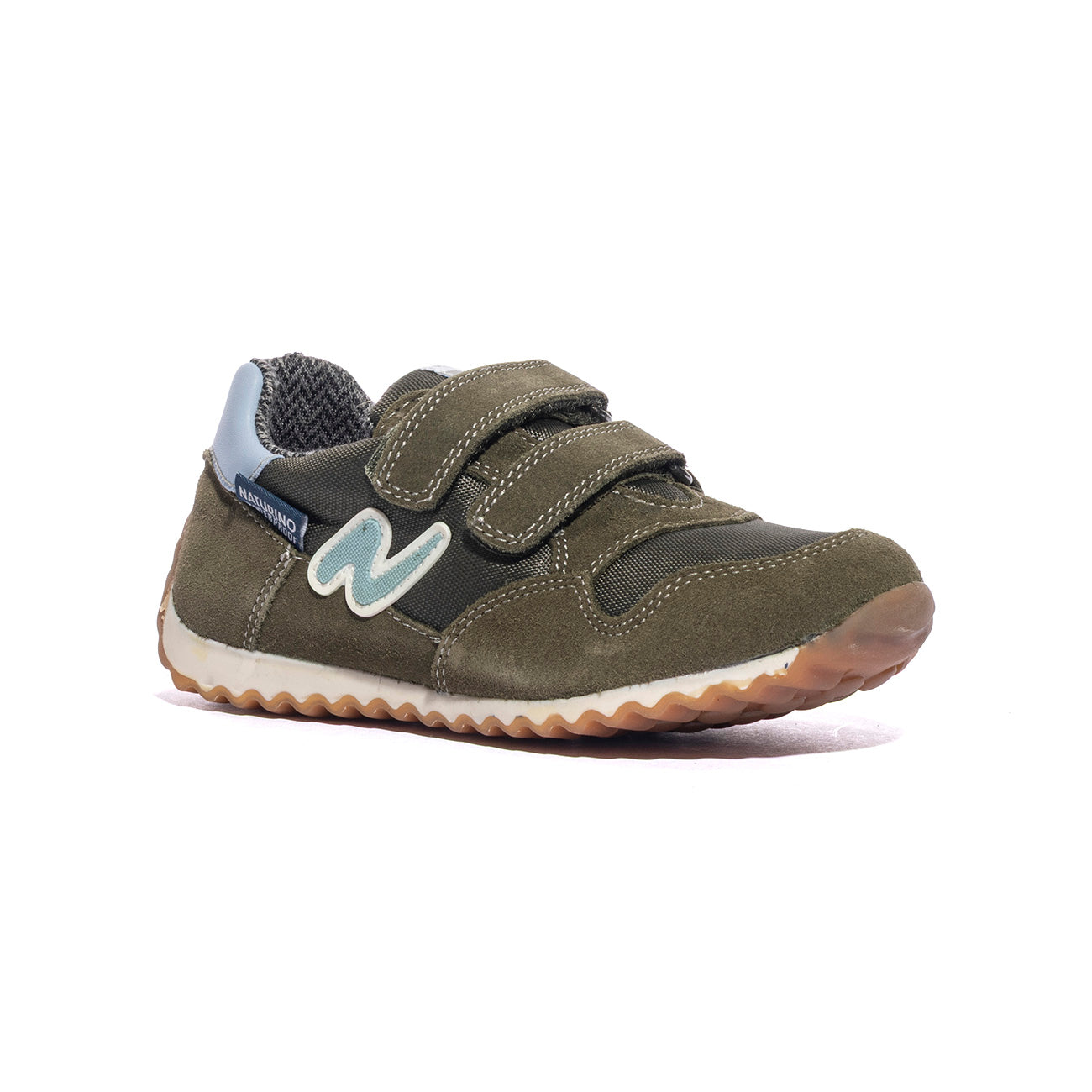NATURINO 0012017852.01.1F27 MILITARY CELESTE Sneakers Bambino 