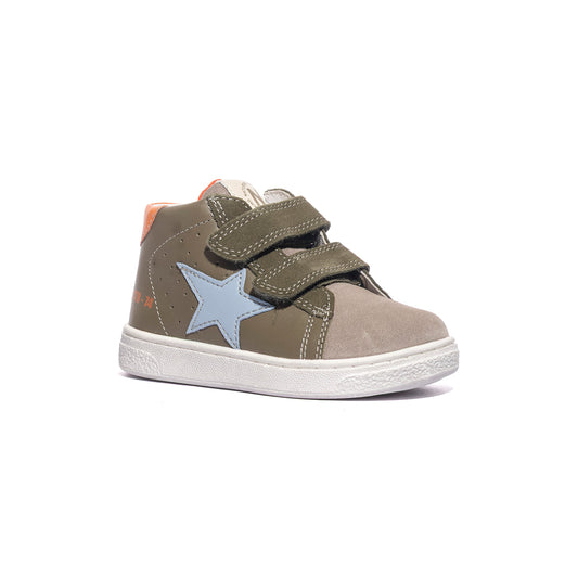NATURINO 0012017857.01.1D23 TAUPE MILITARY Sneakers Bambino 