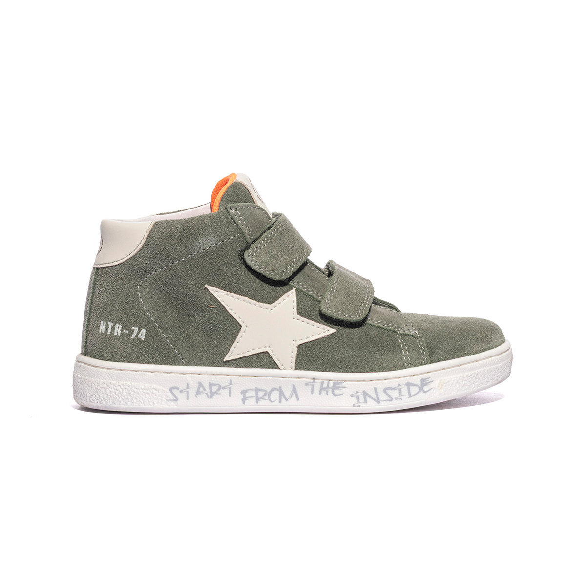 NATURINO 0012017857.22.1G68 MILITARY MILK Sneakers Bambino 