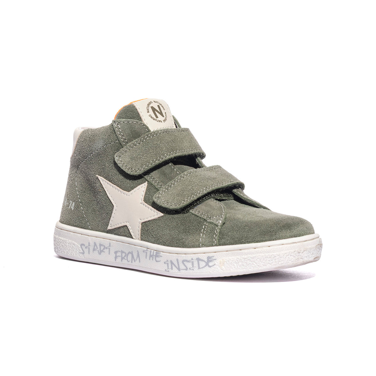 NATURINO 0012017857.22.1G68 MILITARY MILK Sneakers Bambino 