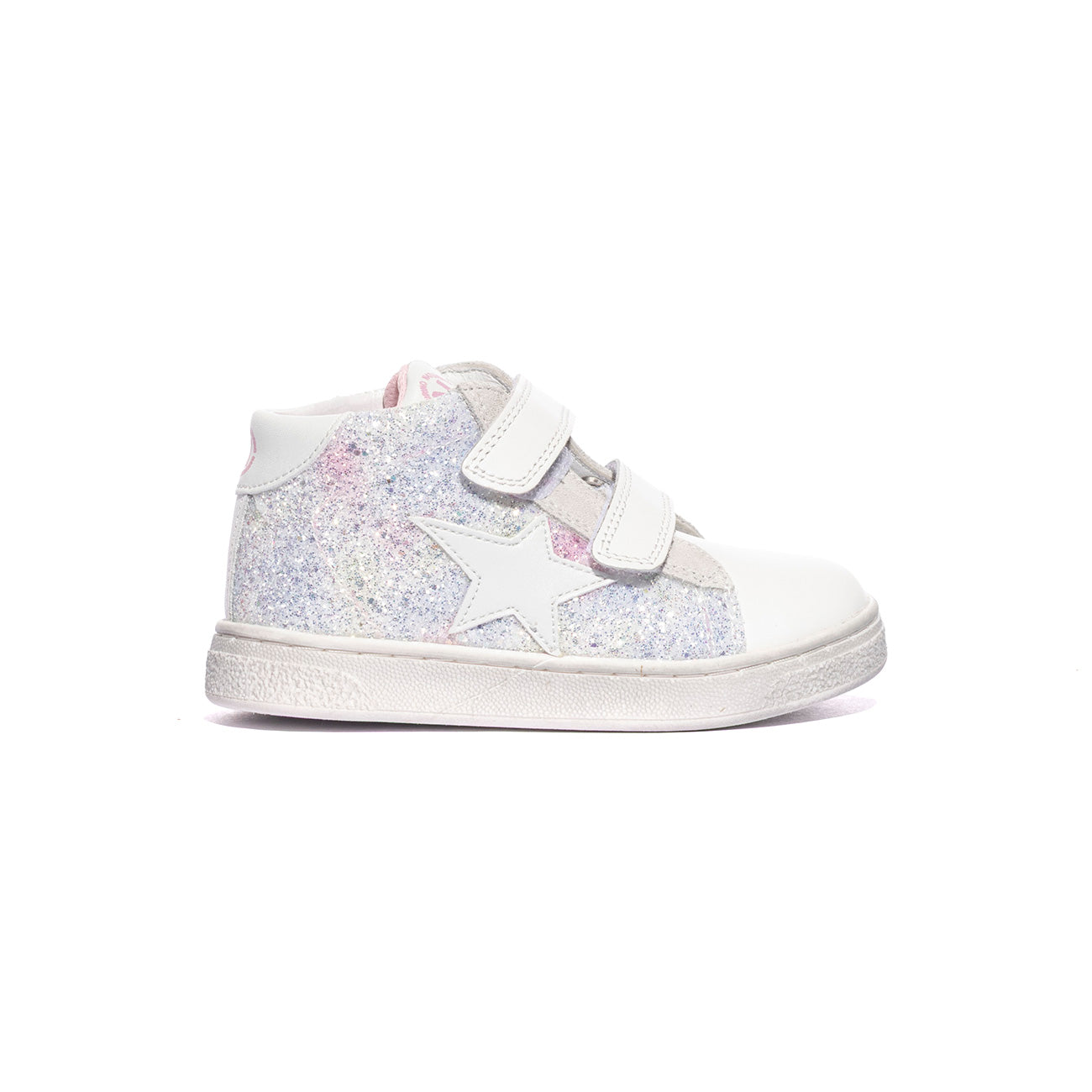 NATURINO 0012017857.28.2N86 WHITE MULTI Sneakers Bambina 