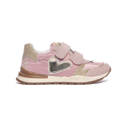 NATURINO 0012017869.20.1M97 CIPRIA ROSA PLATINO Sneakers Bambina 