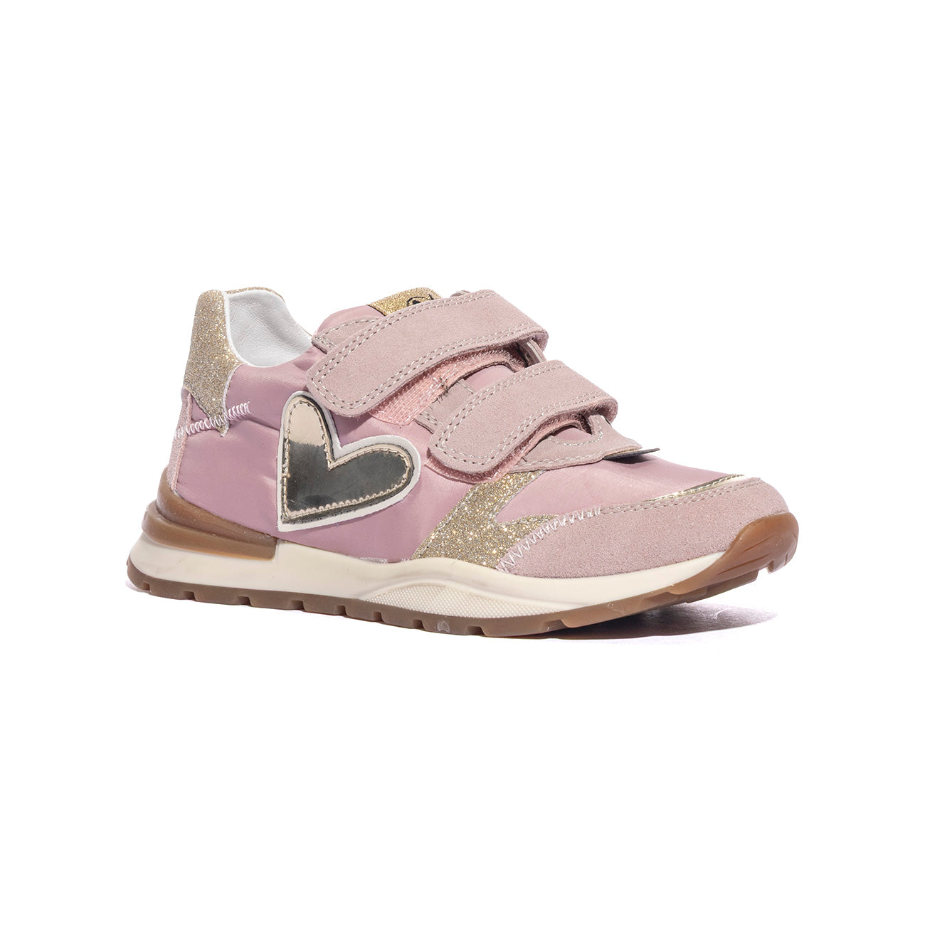 NATURINO 0012017869.20.1M97 CIPRIA ROSA PLATINO Sneakers Bambina 