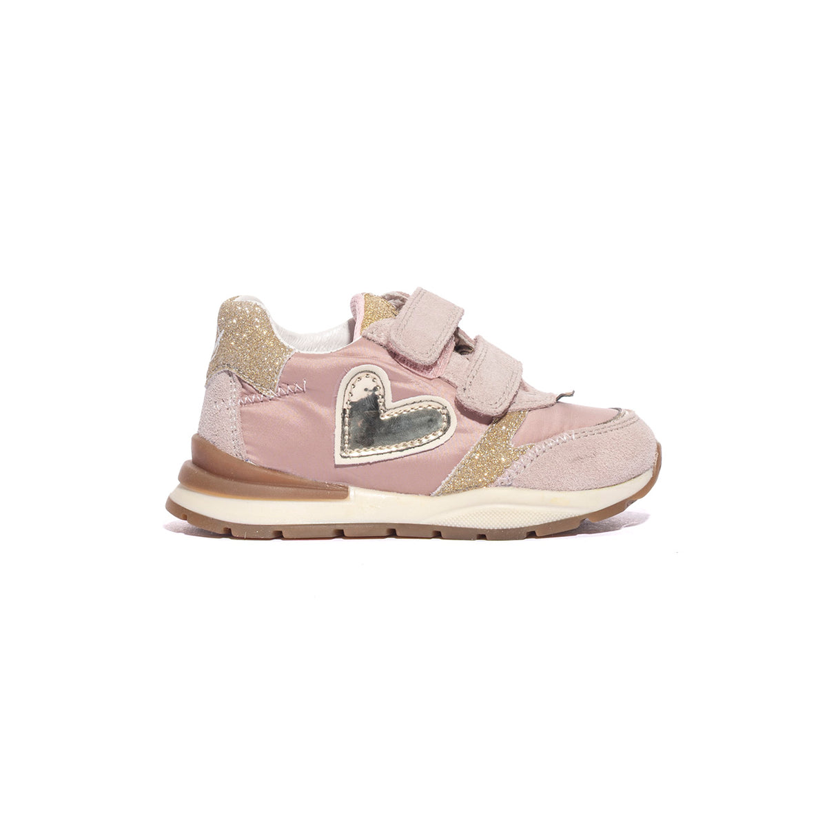 NATURINO 0012017869.20.1M97 CIPRIA ROSE PLATINUM Sneakers Bambina 