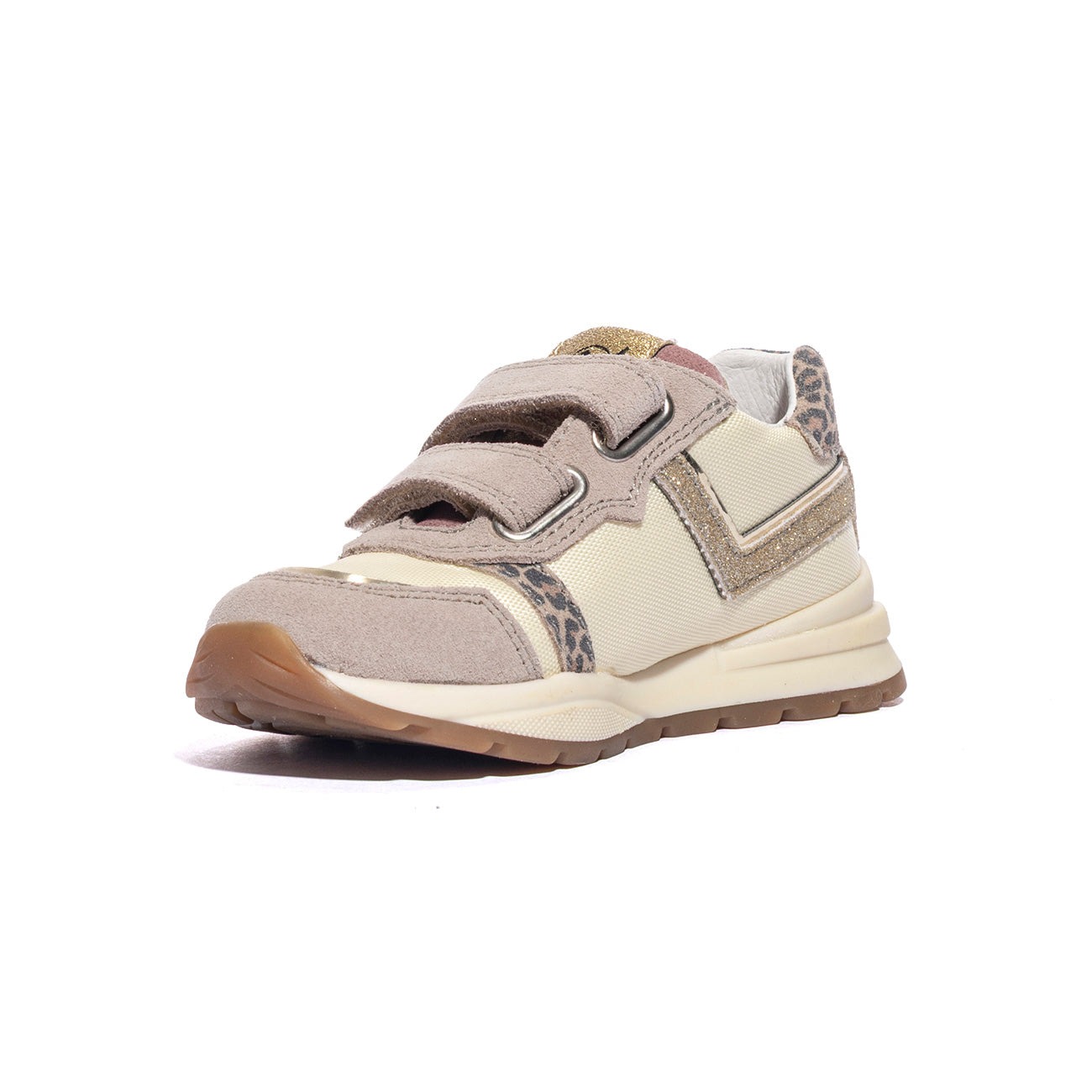 NATURINO 0012017870.03.1E18 BEIGE MILK ROSE Sneakers Bambina 