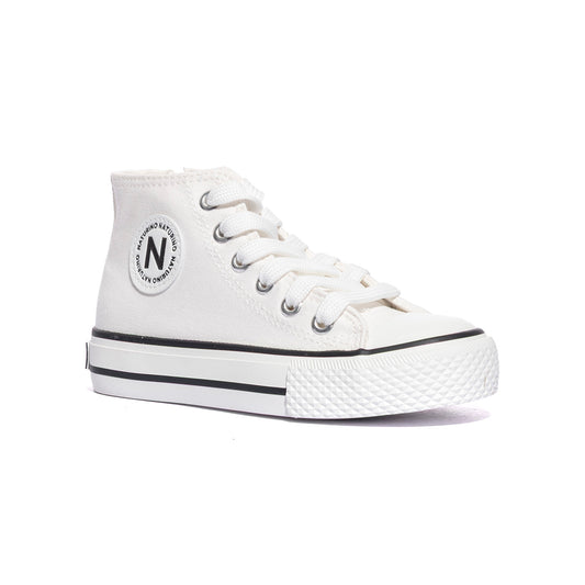NATURINO 0012018270.01.0N01 WHITE Sneakers Bambino 