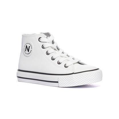 NATURINO 0012018270.18.0N01 WHITE Sneakers Bambino 