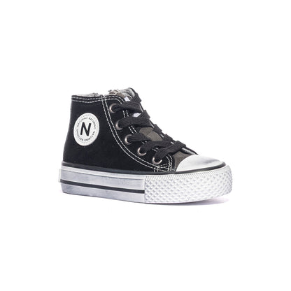 NATURINO 0012018270.25.1A01 BLACK ANTRACITE Sneakers Bambino 