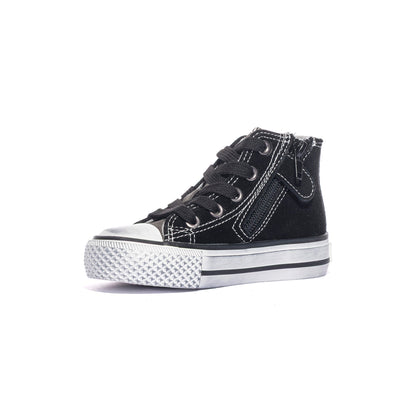 NATURINO 0012018270.25.1A01 BLACK ANTRACITE Sneakers Bambino 