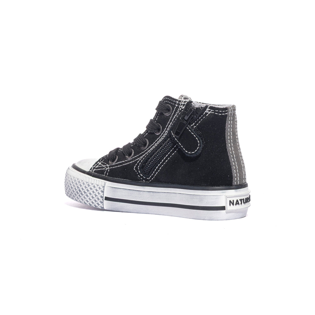 NATURINO 0012018270.25.1A01 BLACK ANTRACITE Sneakers Bambino 
