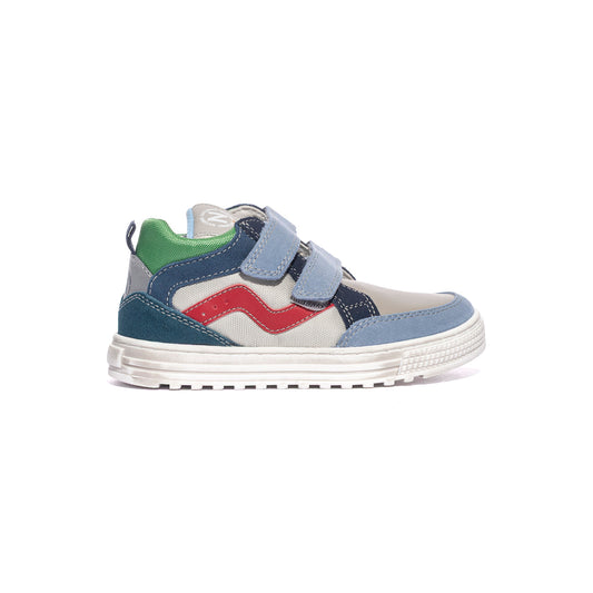 NATURINO 0012018592.01.1C87 CELESTE GREY STORM Sneakers Bambino 