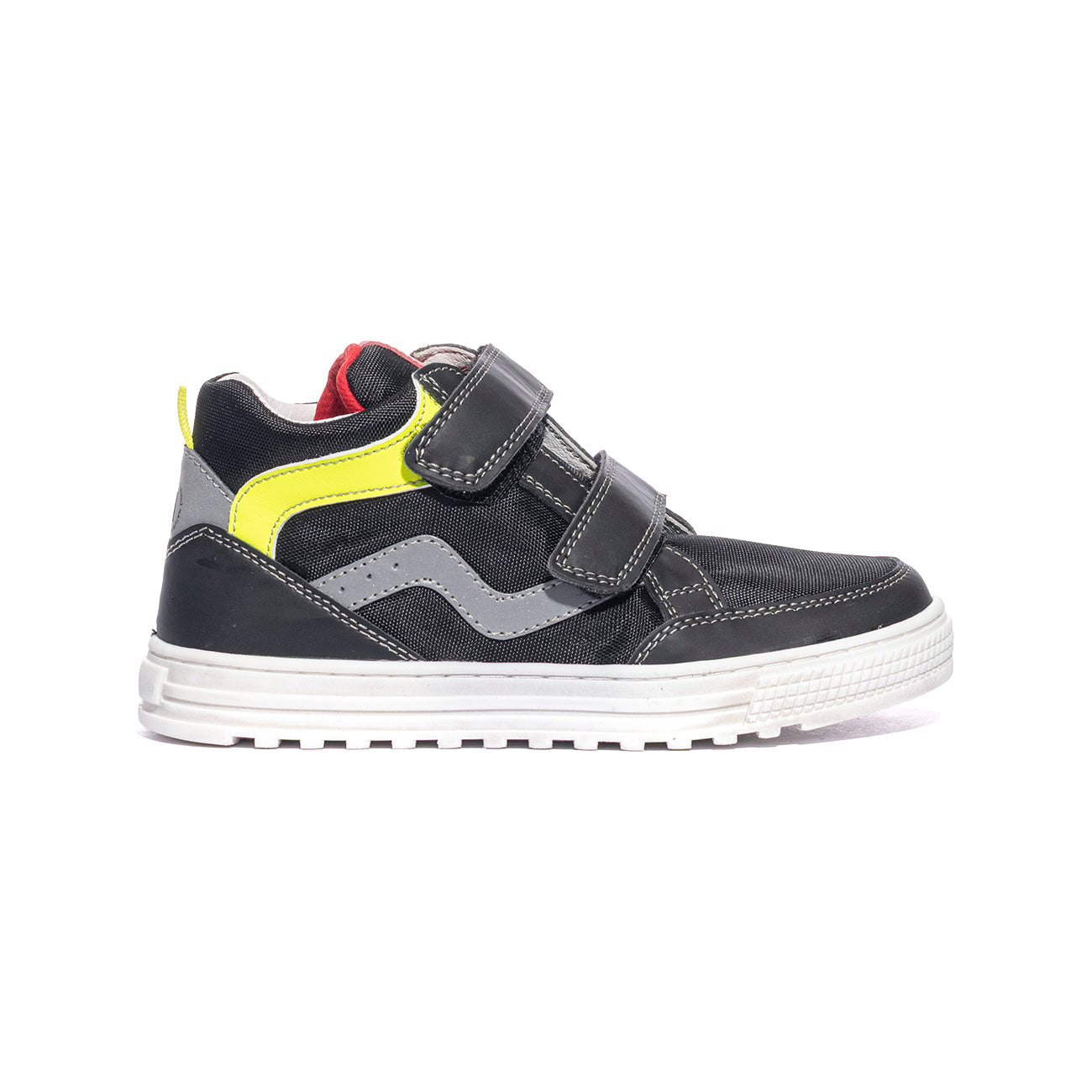 NATURINO 0012018592.02.1A25 BLACK YELLOW Sneakers Bambino 