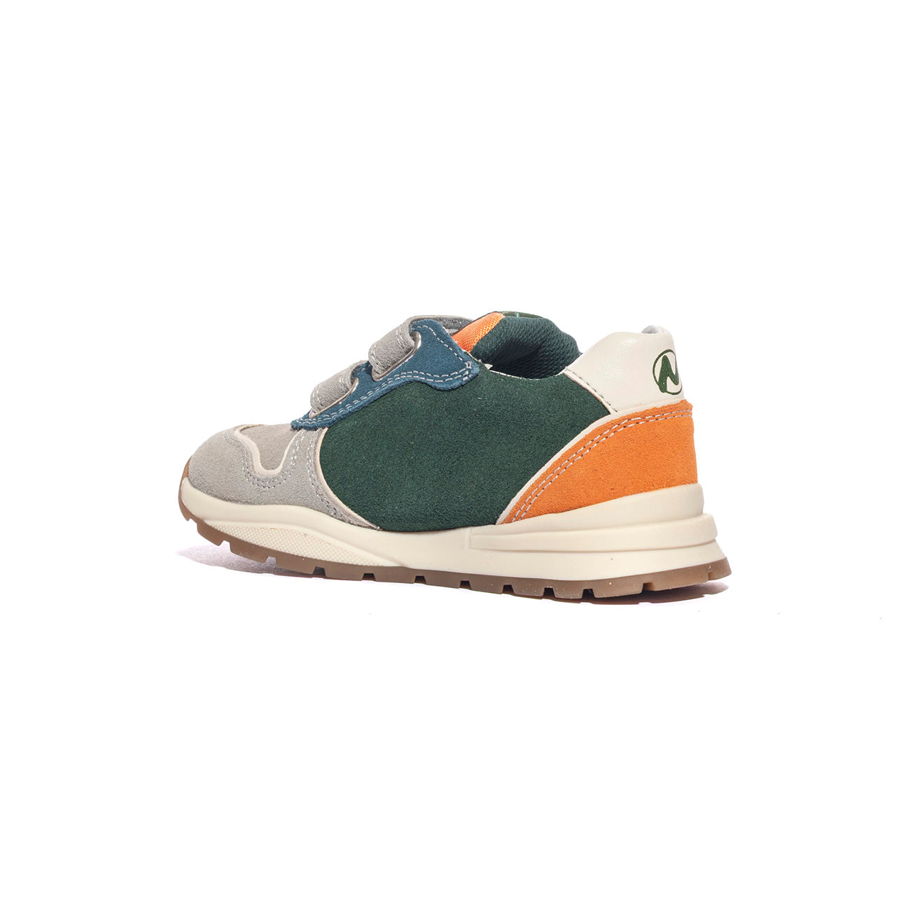 NATURINO 0012018599.01.1D88 TAUPE GREEN ORANGE Sneakers Bambino 
