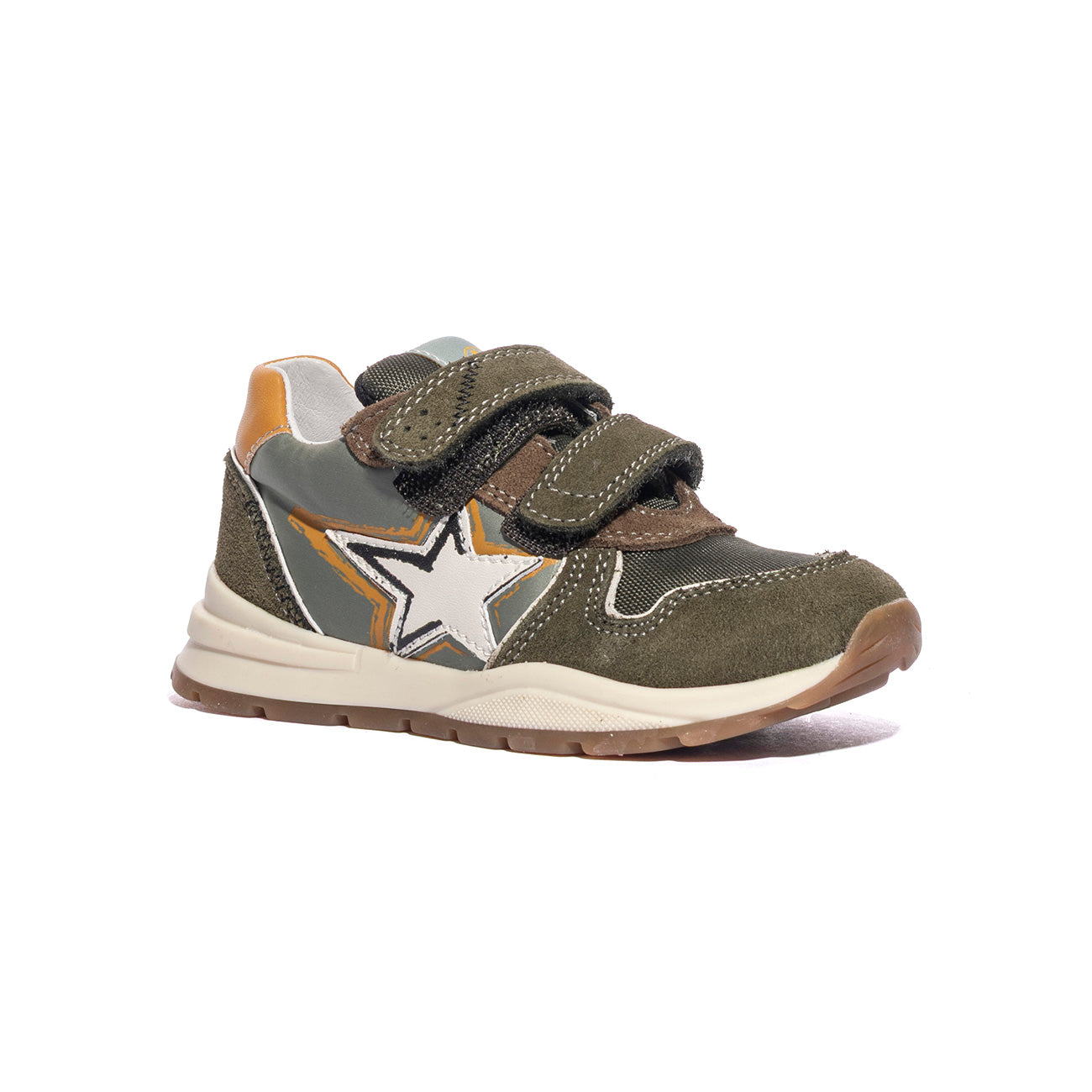 NATURINO 0012018599.02.1F66 MILITARY SAGE ZUCCA Sneakers Bambino 