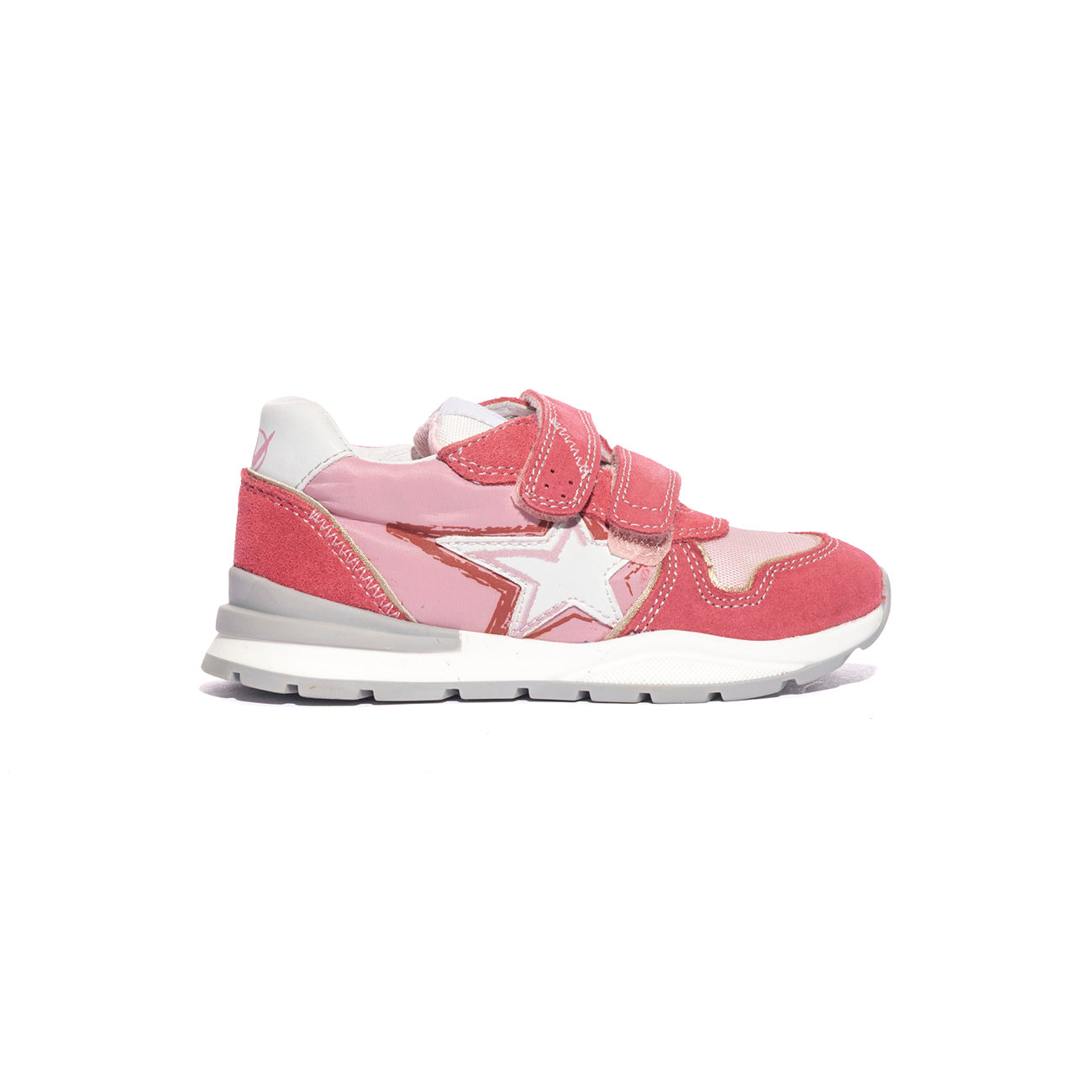 NATURINO 0012018599.02.1H76 PAPAYA PINK WHITE Sneakers Bambina 