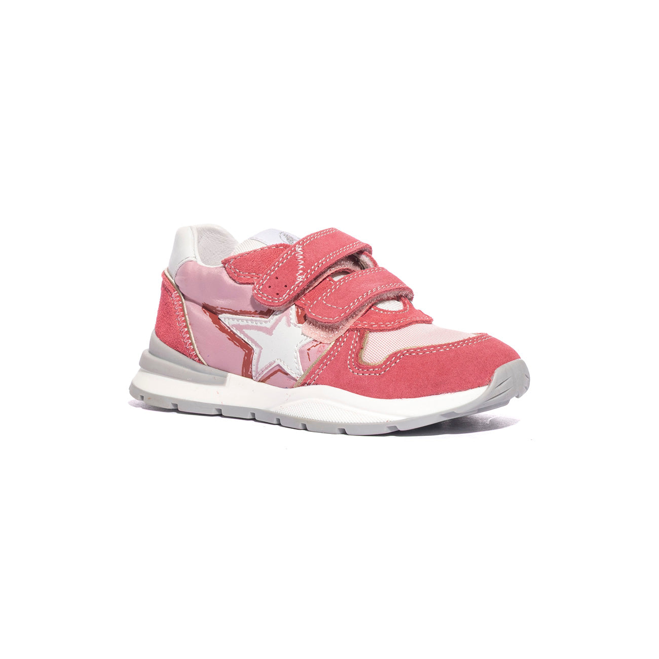 NATURINO 0012018599.02.1H76 PAPAYA PINK WHITE Sneakers Bambina 