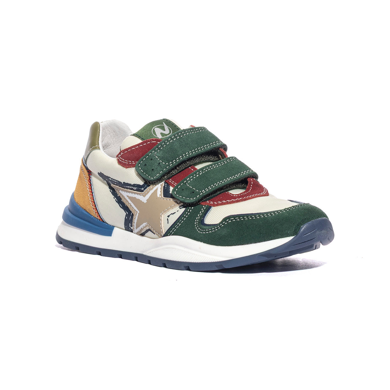 NATURINO 0012018599.02.2F47 GREEN MILK ZUCCA Sneakers Bambino 