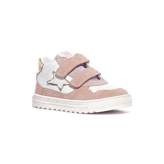 NATURINO 0012018618.01.1M75 ROSE WHITE Sneakers Bambina 