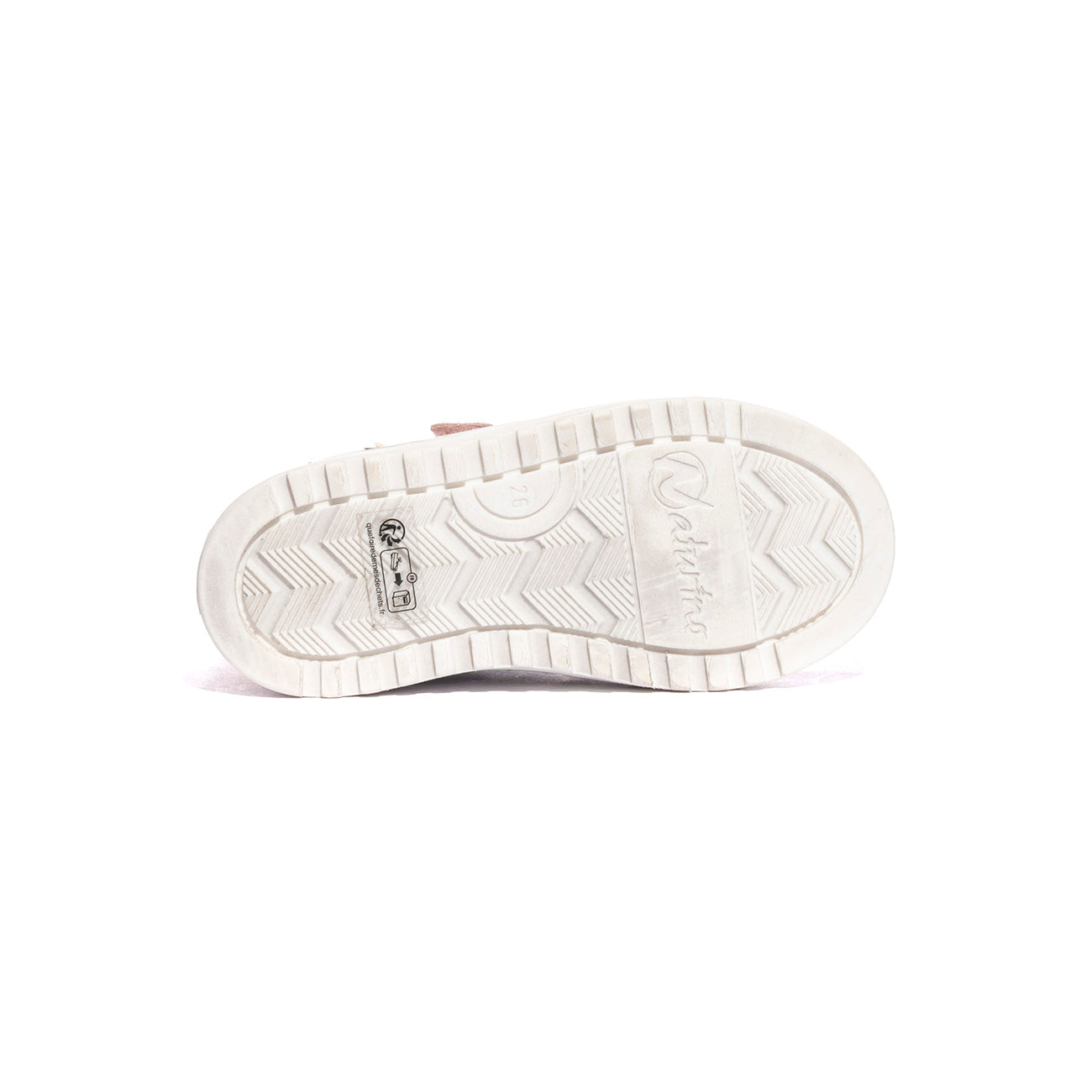 NATURINO 0012018618.01.1M75 ROSE WHITE Sneakers Bambina 