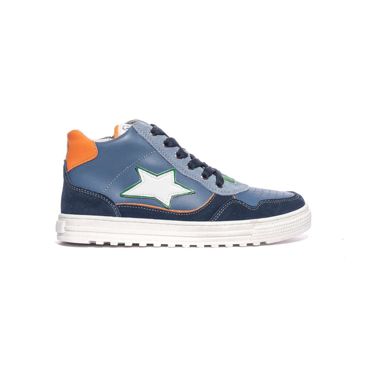 NATURINO 0012018619.01.1C53 NAVY AZURE CELESTE Sneakers Bambino 