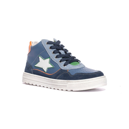NATURINO 0012018619.01.1C53 NAVY AZURE CELESTE Sneakers Bambino 