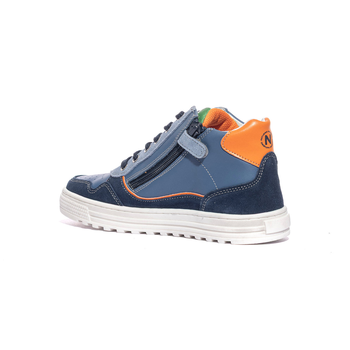 NATURINO 0012018619.01.1C53 NAVY AZURE CELESTE Sneakers Bambino 