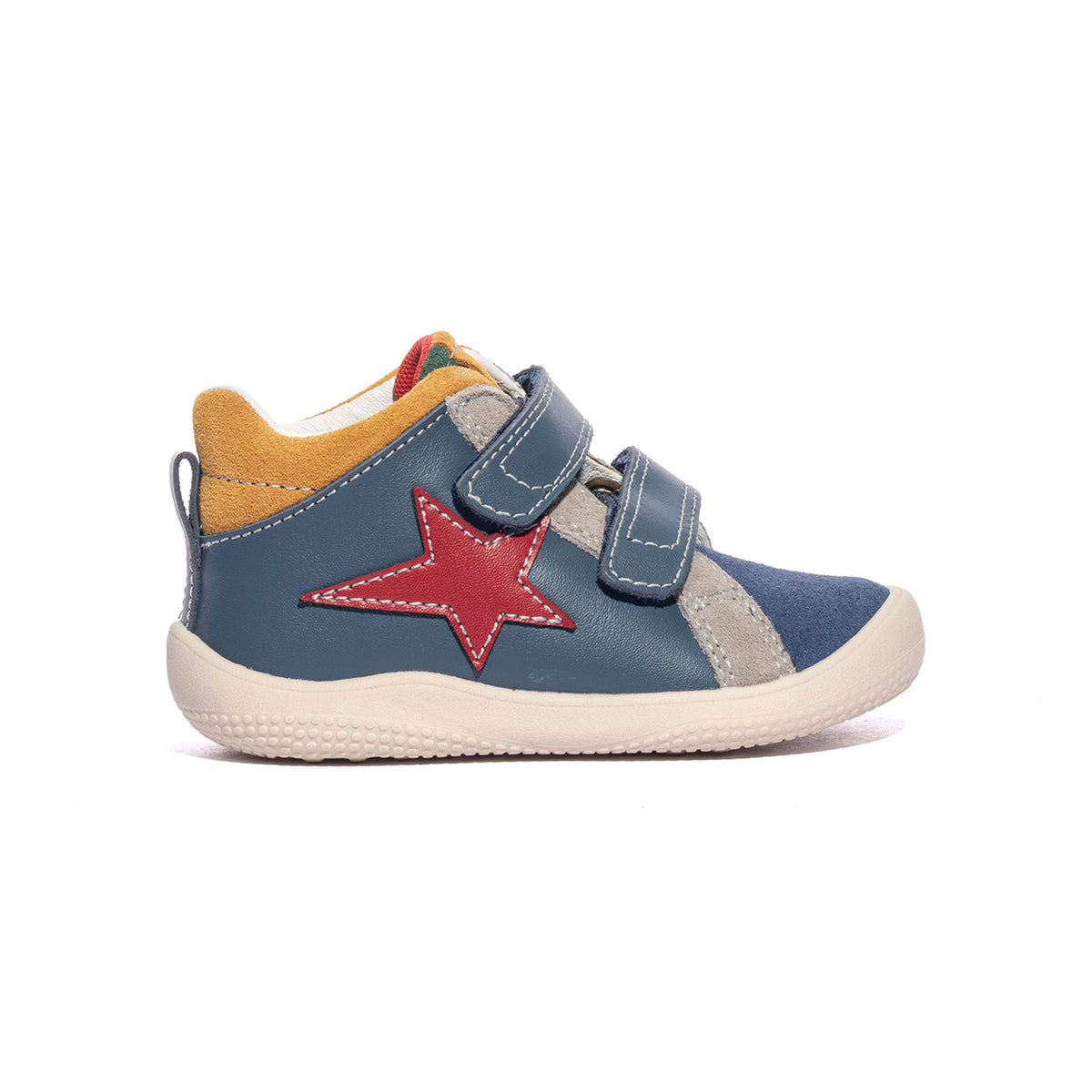 NATURINO 0012018730.01.2C18 AZURE TAUPE INDIGO Sneakers Bambino 