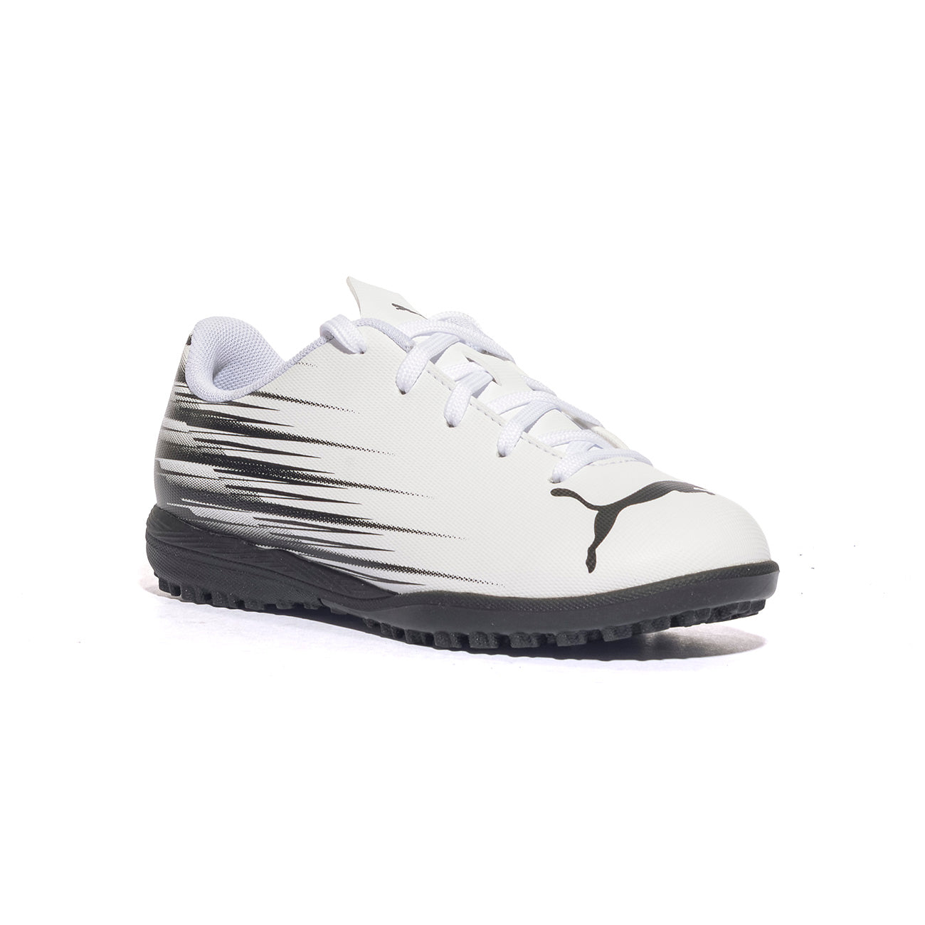 PUMA 108497-02 WHITE BLACK Calcio Bambino 