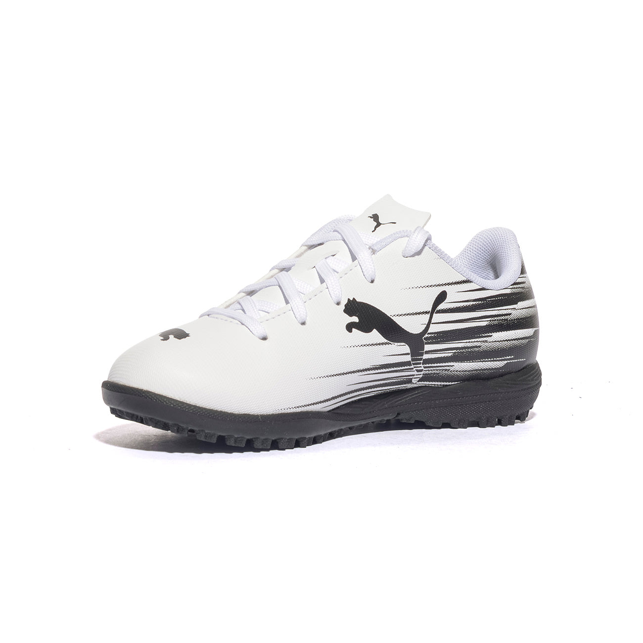 PUMA 108497-02 WHITE BLACK Calcio Bambino 