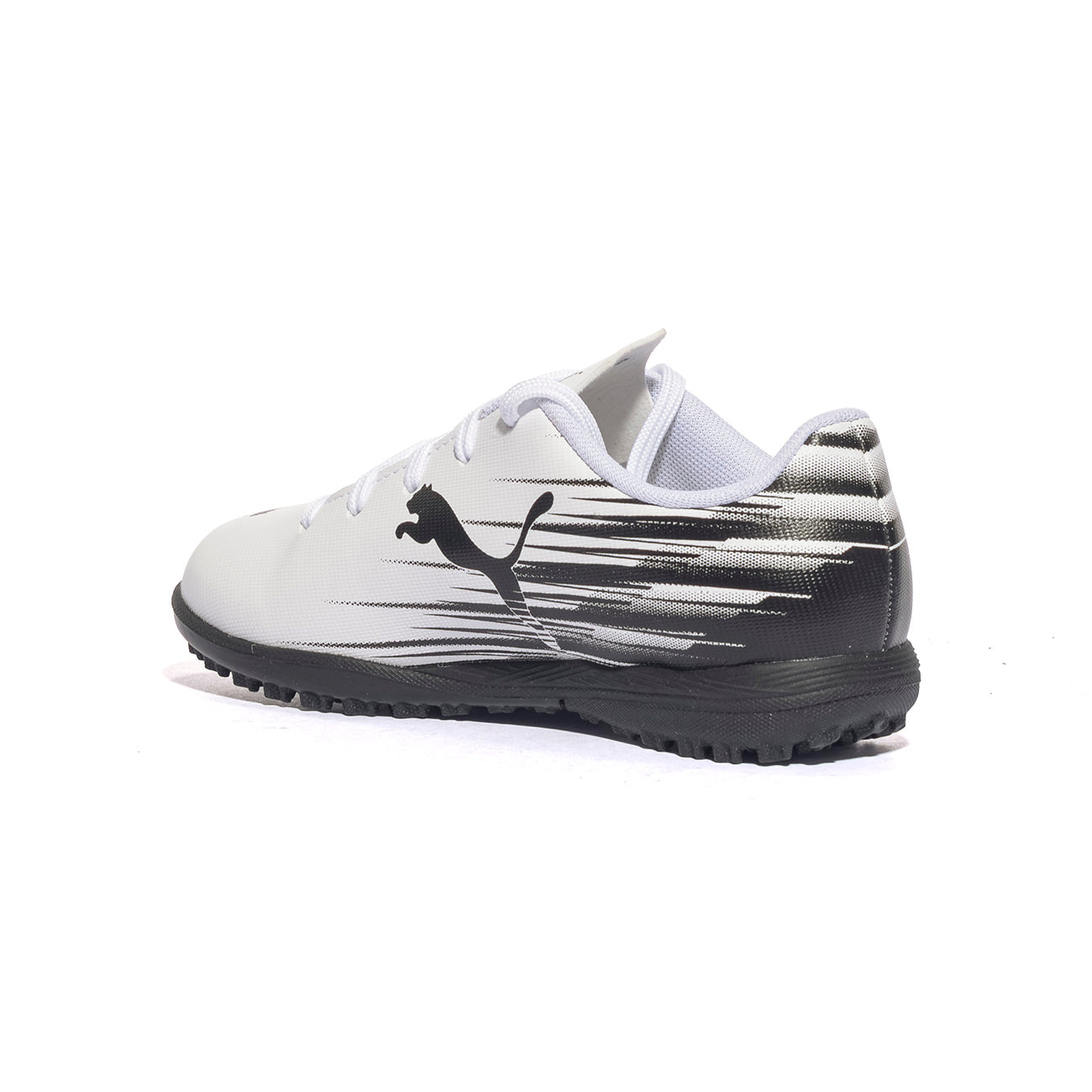 PUMA 108497-02 WHITE BLACK Calcio Bambino 