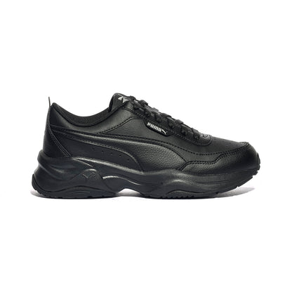 PUMA 371125-01 BLACK SILVER Sneakers Donna 