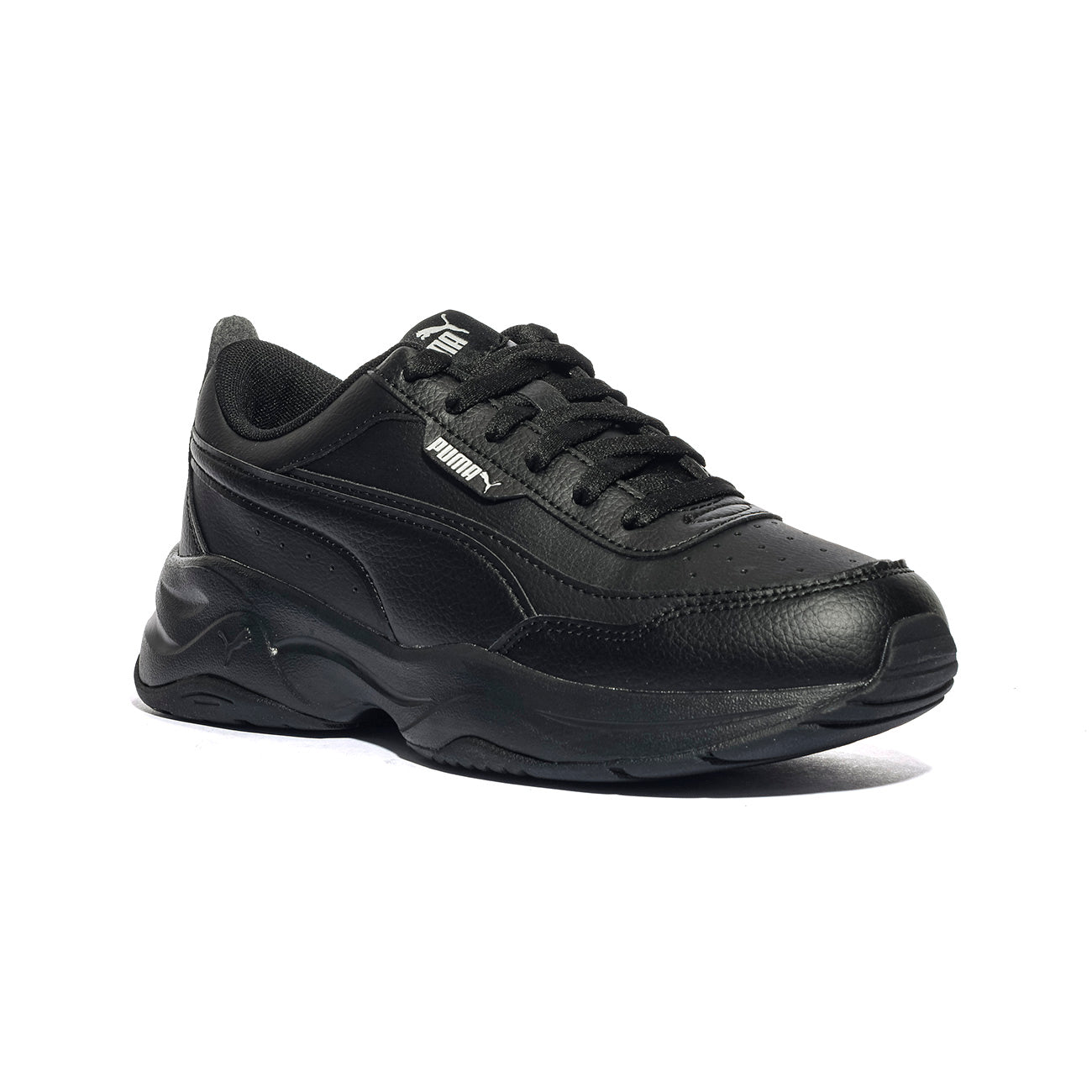 PUMA 371125-01 BLACK SILVER Sneakers Donna 