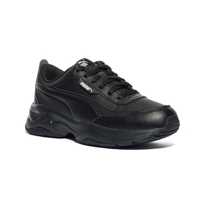 PUMA 371125-01 BLACK SILVER Sneakers Donna 