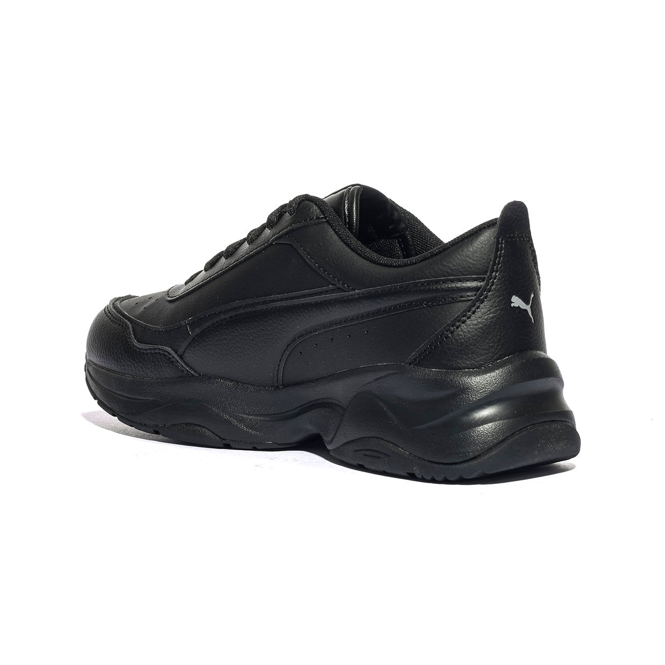 PUMA 371125-01 BLACK SILVER Sneakers Donna 