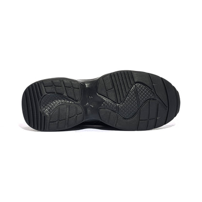 PUMA 371125-01 BLACK SILVER Sneakers Donna 