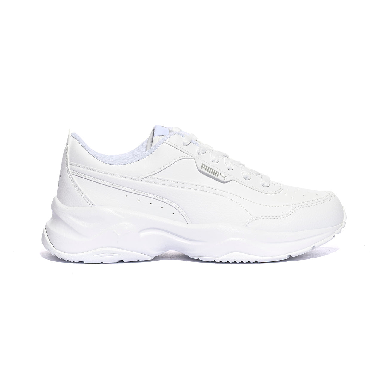 PUMA 371125-02 WHITE SILVER Sneakers Donna 