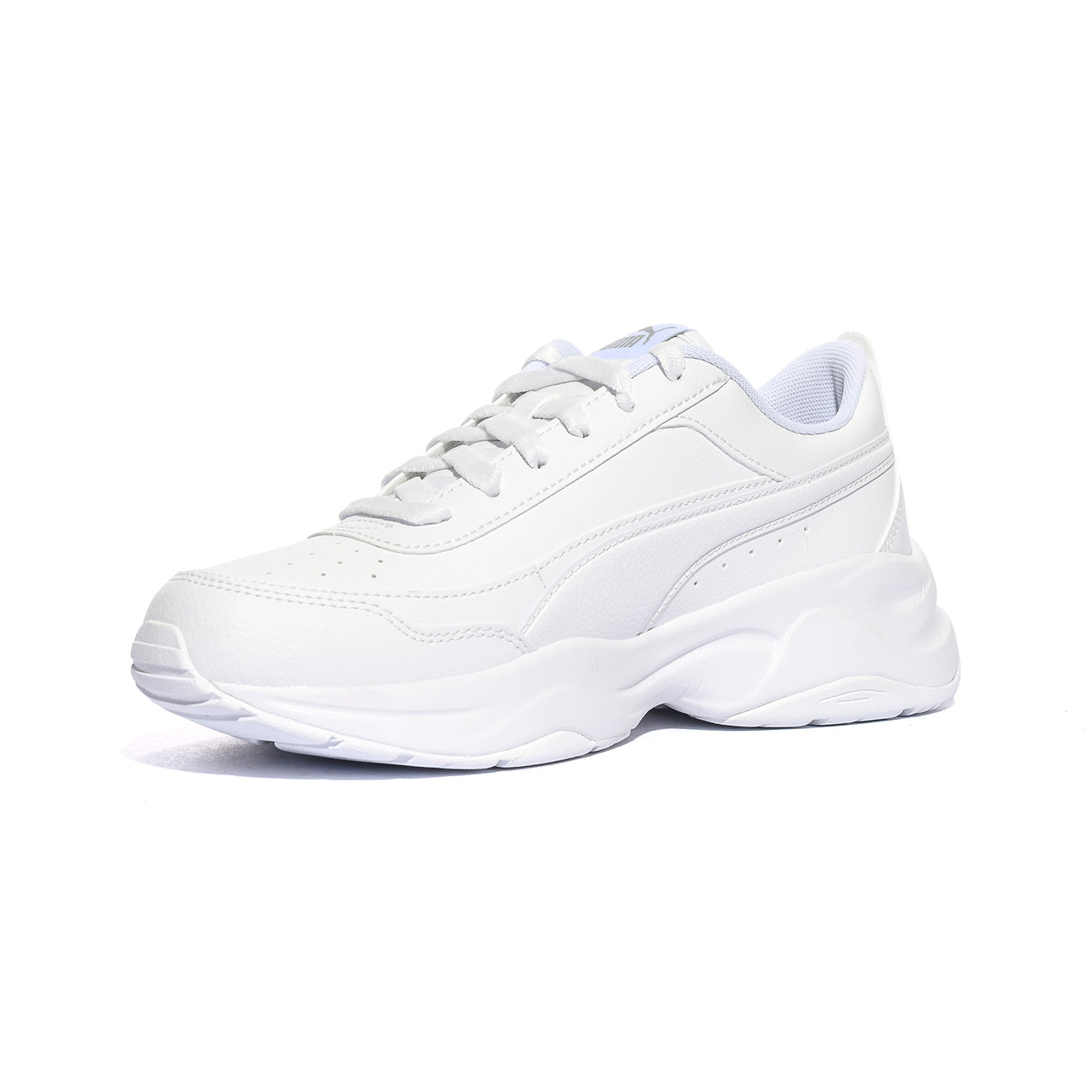 PUMA 371125-02 WHITE SILVER Sneakers Donna 